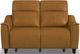 Flexsteel® Walter Honey Power Reclining Loveseat with Power Headrests-1