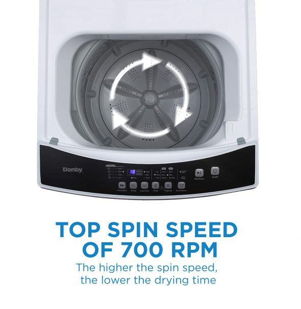 Danby® 3.0 Cu. Ft. White Top Load Washer-8