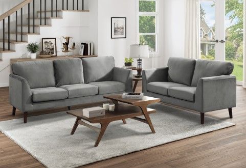 Mazin Furniture Tolley Gray Sofa-3