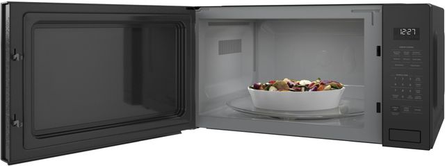 Monogram® 2.2 Cu. Ft. Black Built In Microwave-2