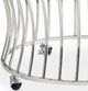 Elements International Emma 2-Piece Chrome Occasional Table Set-4