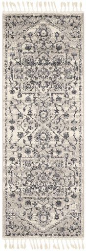 Surya Restoration Taupe 3'x12' Runner Rug-1