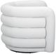 TOV Furniture Curves Cream Swivel Accent Chair-3