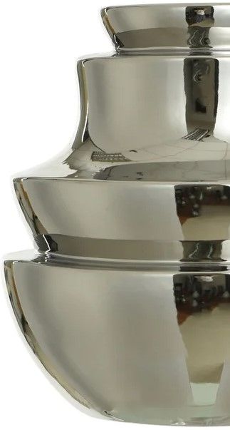 StyleCraft Norman Wyatt Home Plated Silver Vase-1
