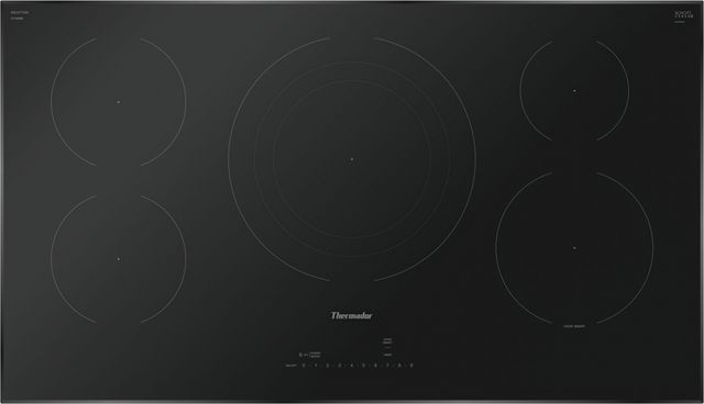 Thermador® Masterpiece® Heritage® 36" Black Induction Cooktop