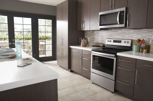 Whirlpool® 1.7 Cu. Ft. Stainless Steel Over the Range Microwave-7