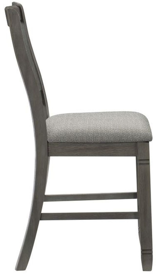 Homelegance® Granby Antique Gray Counter Chair-3