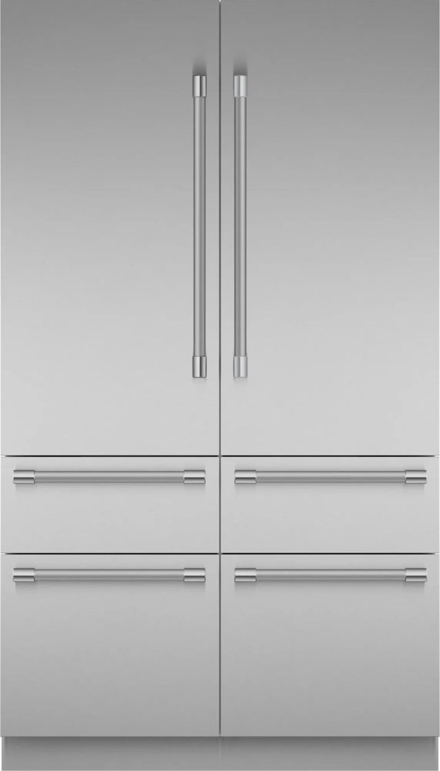 Thermador® Freedom® 48" 26.8 Cu. Ft. Stainless Steel Built-In French Door Refrigerator-0