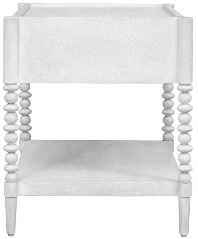 Uttermost® Bales Off-White Side Table-4