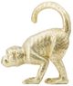 A & B Home Gold Monkey Bookends-1