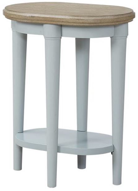 Bernards Citrus Heights Ocean/Sand Chairside Table-0