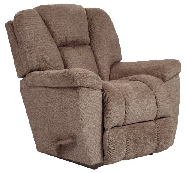 La-Z-Boy® Maverick Brownstone Manual Rocking Recliner-0