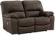 Signature Design by Ashley® Leesworth Dark Brown Power Reclining Loveseat-0
