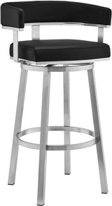 Black-Brushed Stainless Steel