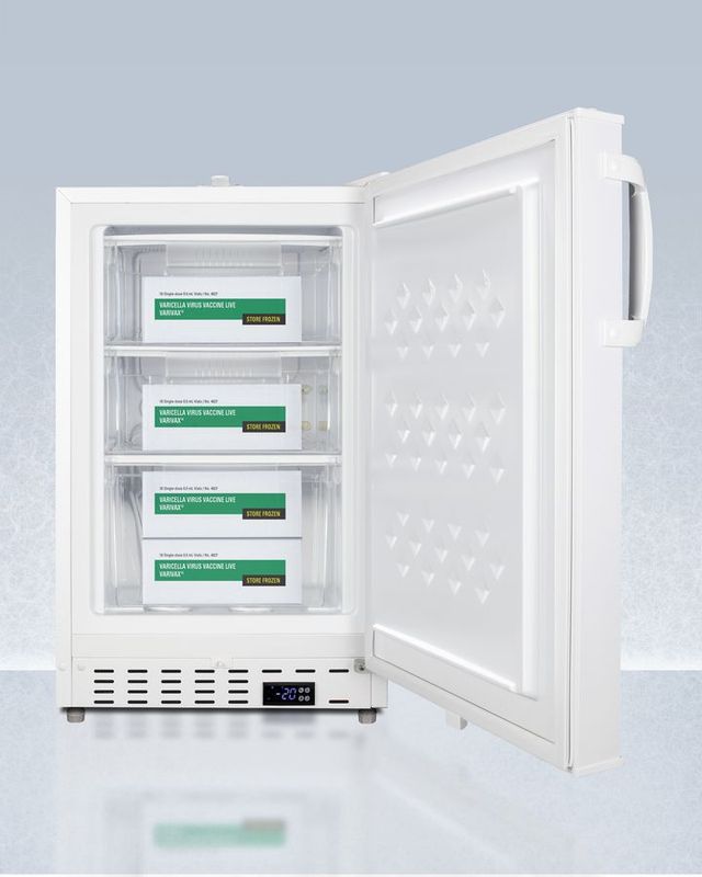 Accucold® 2.5 Cu. Ft. White Built-In Vaccine Undercounter All-Freezer-2