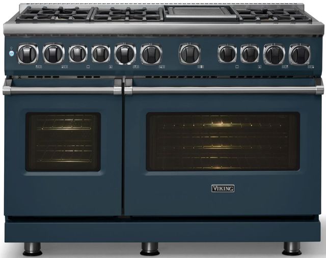 Viking® 7 Series 48'' Squall Pro Style Dual Fuel Range with Griddle-2