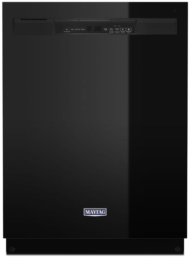 Maytag® 24" Black Built In Dishwasher