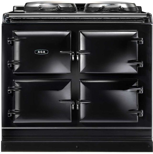 AGA™ 39" Black Total Control Electric Range-0