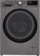 LG 2.4 Cu. Ft. Graphite Steel Front Load Washer Dryer Combos -0