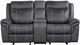 ACME Furniture Zubaida Dark Gray Power Reclining Loveseat-3