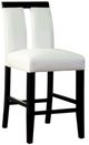 Furniture of America® Luminar 2-Piece Black/White Counter Height Chair Set-0