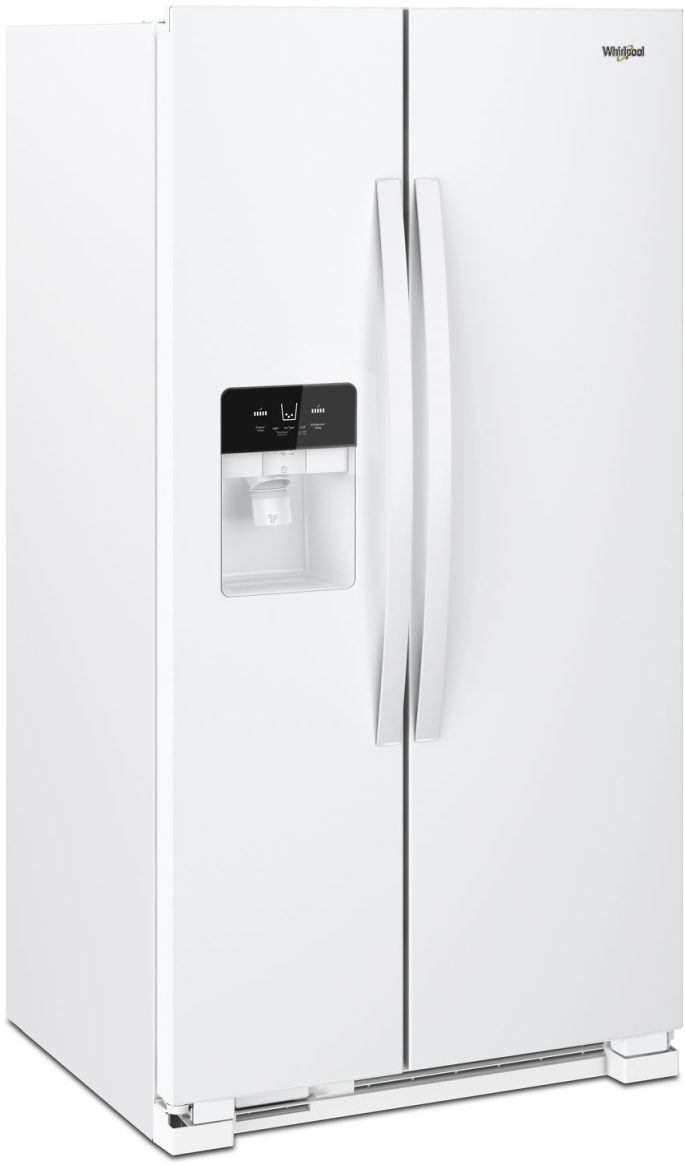 Whirlpool 33 in. 21.0 Cu. Ft. White Side-by-Side Refrigerator - Thumbnail 5