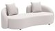 Zuo® Modern Sunny Isles Beige Fabric Outdoor Loveseat-0