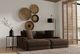 Jackson Furniture Comfrey 2-Piece Chocolate Double Wide Chaise Sectional-1