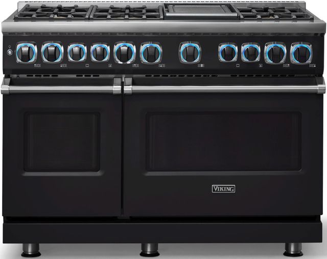 Viking® 7 Series 48" Onyx Pro Style Dual Fuel Range-3