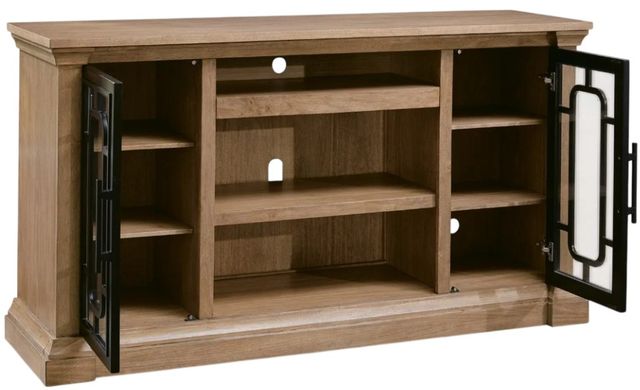 Signature Design by Ashley® Wittenmyer Black/Natural XL TV Stand-3