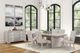 Furniture of America® Argenthart 7-Piece Light Gray Dining Table Set-0