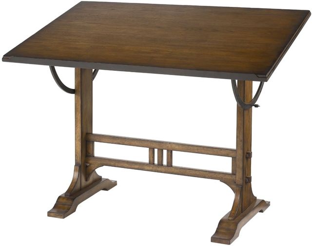 Hammary® Studio Home Brown Architect Desk-3