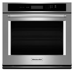 Four mural simple électrique encastré KitchenAid® de 5,0 pi³ de 30 po - Acier inoxydable