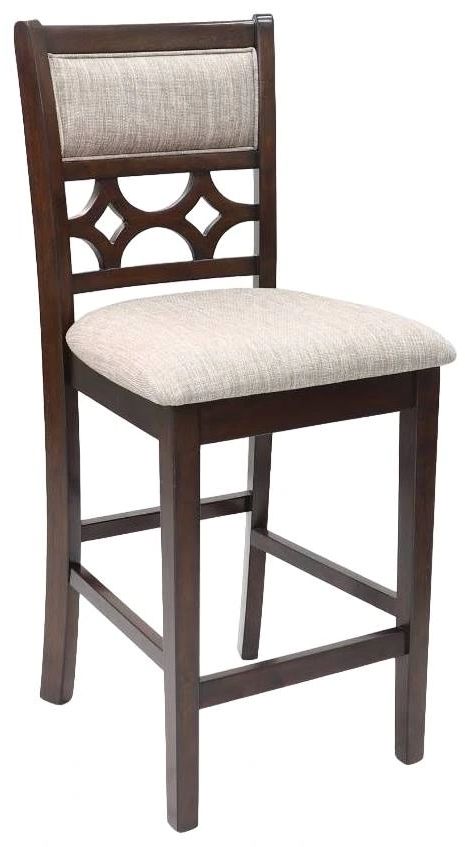 New Classic® Home Furnishings Mitchell 5-Piece Cherry Counter Height Dining Set-3