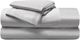 BEDGEAR® Dri-Tec Performance® Light Gray Full Sheet Set-0