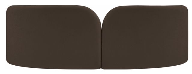 Meridian Furniture Daphne Brown Chenille Fabric Sofa-2