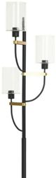 StyleCraft Clear/Firelite Floor Lamp-1