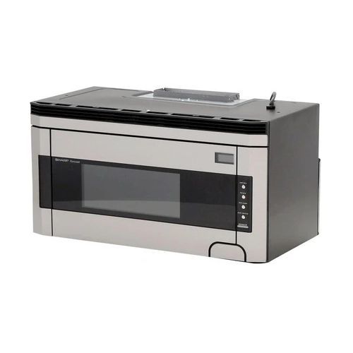 Sharp® Carousel® 1.5 Cu. Ft. Stainless Steel Over The Range Microwave Oven-2