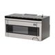 Sharp® Carousel® 1.5 Cu. Ft. Stainless Steel Over The Range Microwave Oven-2