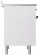 Ilve® Nostalgie II Series 36" White Pro Style Induction Range-4