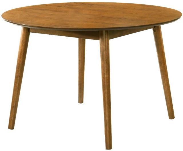 Armen Living Bennet 5-Piece Brown/Oak Dining Set-2