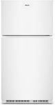 Whirlpool® 33" 21.3 Cu. Ft. White Top Freezer Refrigerator with Total Coverage Cooling-0