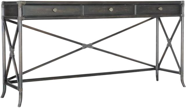 Hooker® Furniture Retreat Black Sand Console Table-0