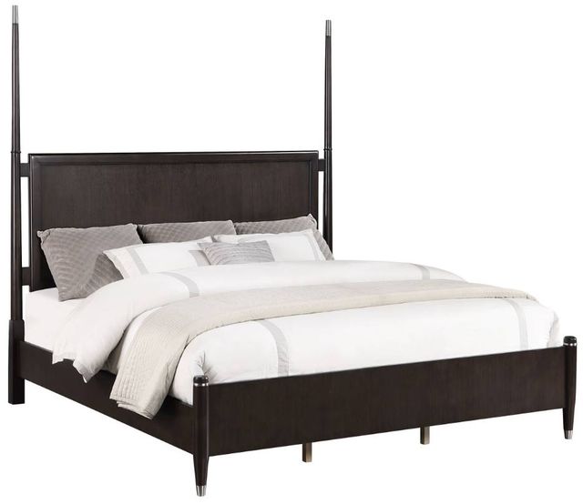 Coaster® Emberlyn Brown Queen Poster Bed-1