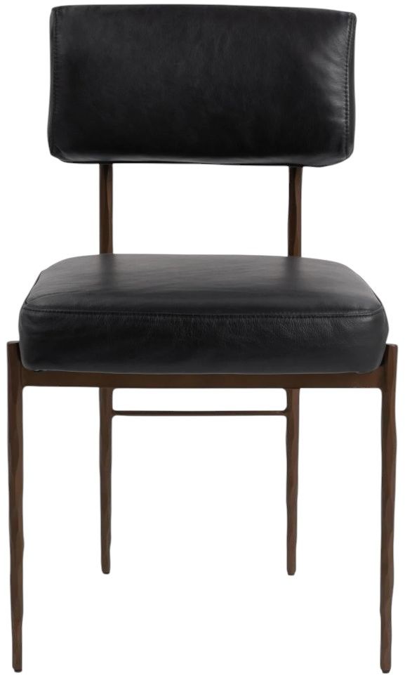 Classic Home Kester 2-Piece Jet Black Dining Chair Set-1