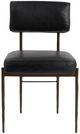 Classic Home Kester 2-Piece Jet Black Dining Chair Set-2