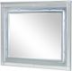 Coaster® Gunnison Silver Metallic Dresser Mirror-1