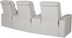 Palliser® Furniture Customizable Vivid 3-Piece Power Reclining Home Theater Seating with Power Headrest and Lumbar-4