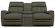 La-Z-Boy® Talladega Charcoal Power Reclining Loveseat with Console, Headrest, and Lumbar-1