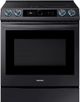 Samsung 30" Fingerprint Resistant Black Stainless Steel Slide In Induction Range-0